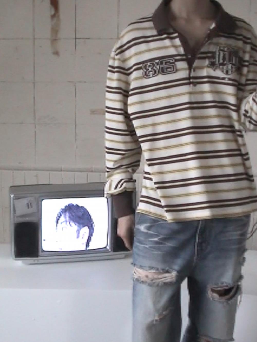 86 ラグビー ストライプ PK_[ブラウン] | LECYTO | HANA(ハナ) #10