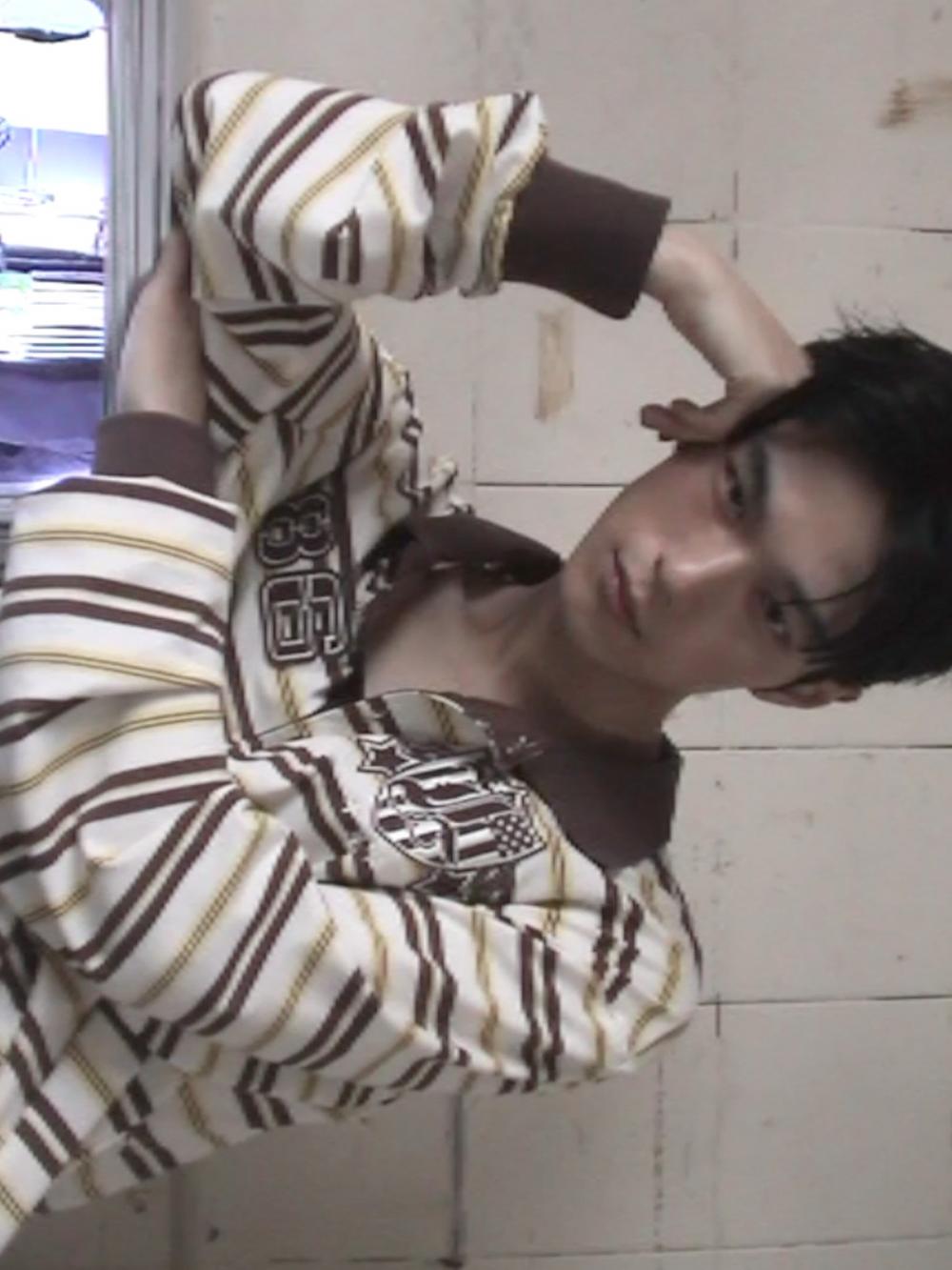 86 ラグビー ストライプ PK_[ブラウン] | LECYTO | HANA(ハナ) #12