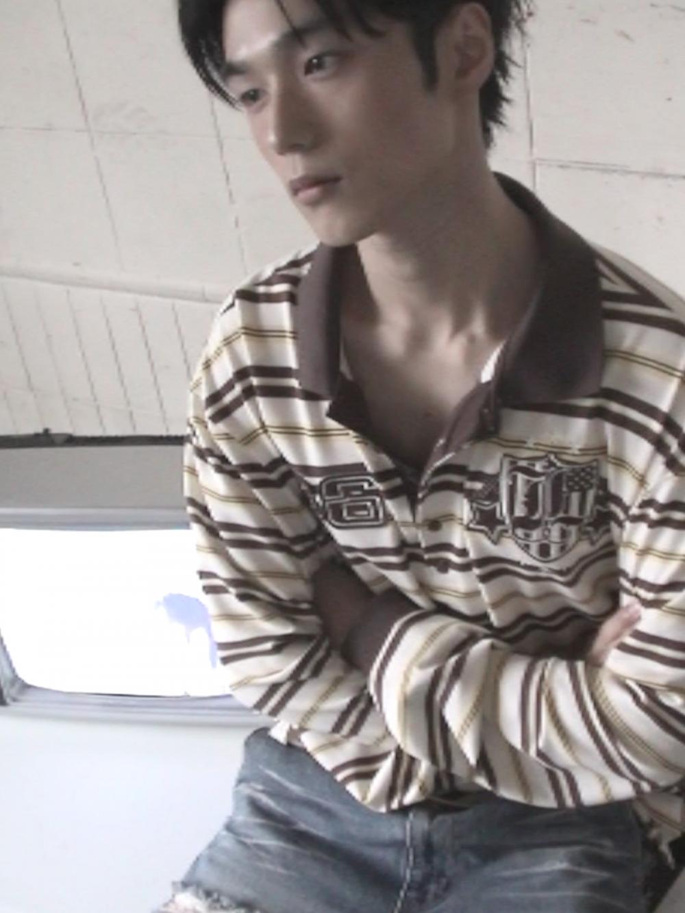 86 ラグビー ストライプ PK_[ブラウン] | LECYTO | HANA(ハナ) #13