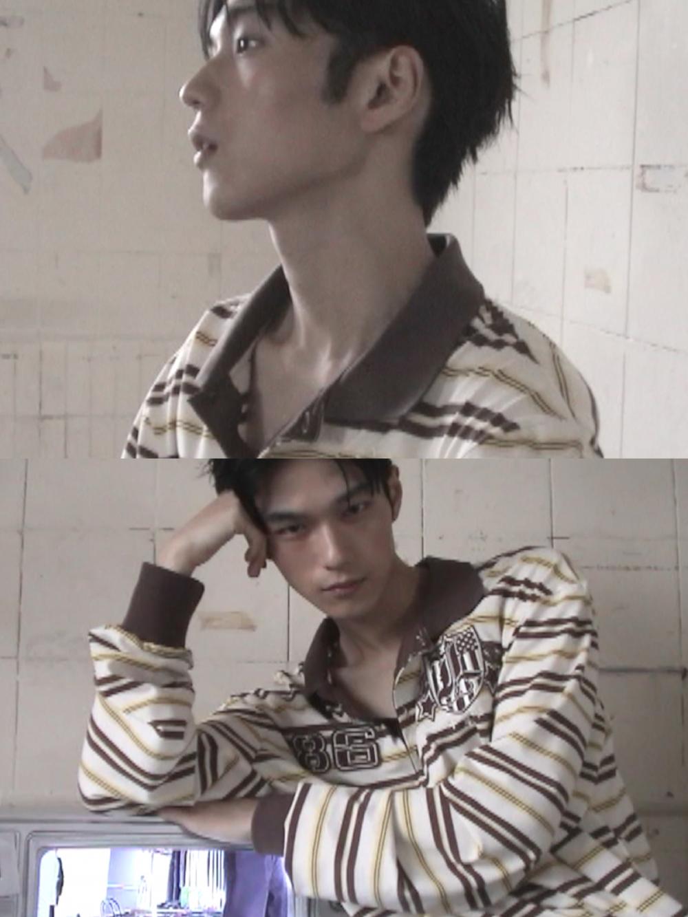 86 ラグビー ストライプ PK_[ブラウン] | LECYTO | HANA(ハナ) #14