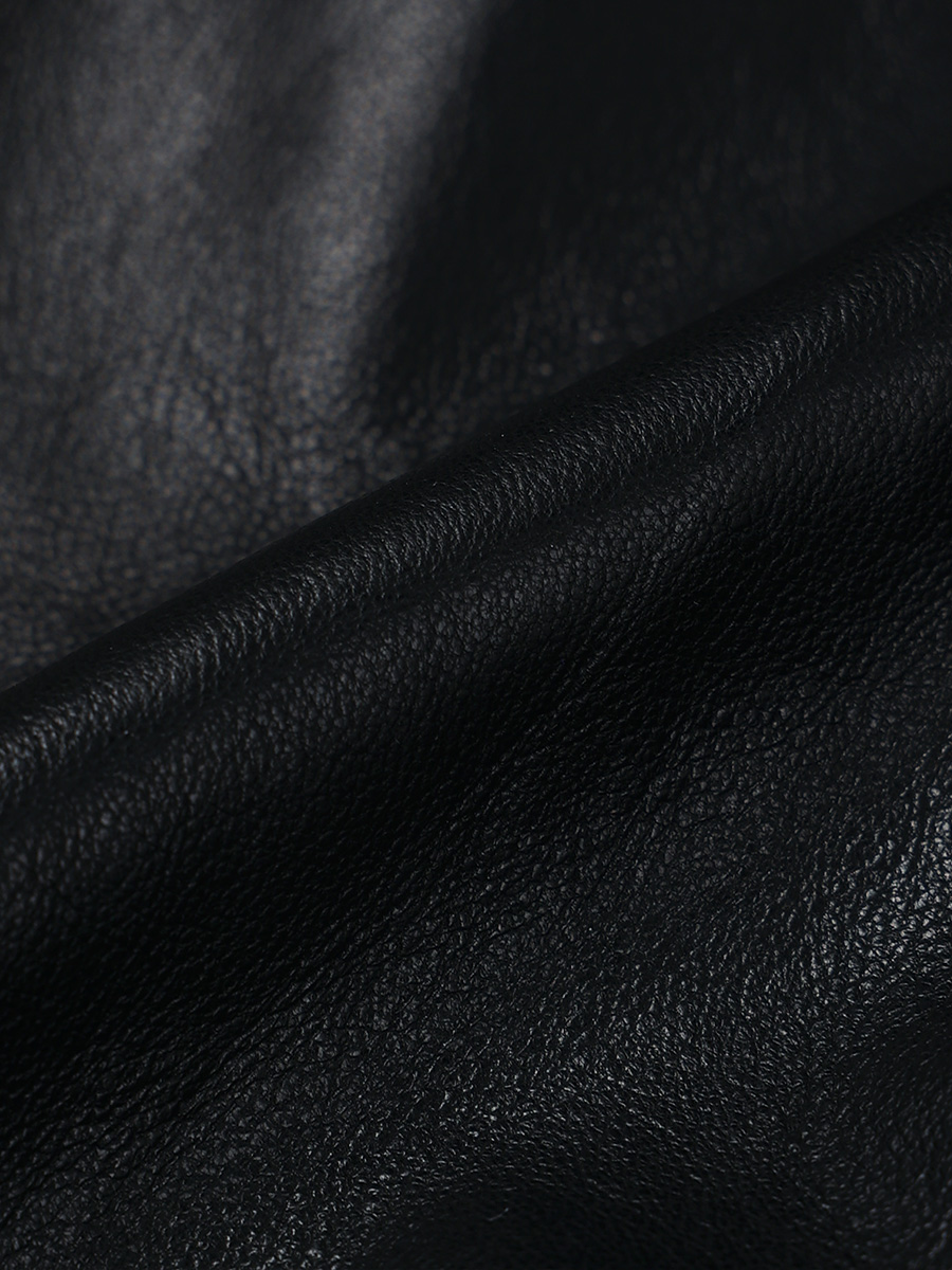 BASKET LEATHER JACKET_BLACK | ETHOS | HANA(ハナ) #8