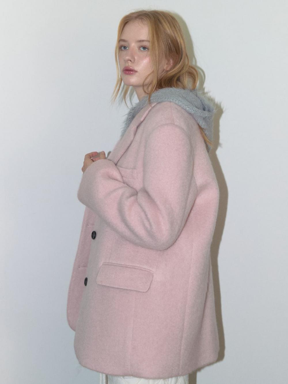 モヘアウールジャケット（ピンク） | ASURA | HANA(ハナ) #5