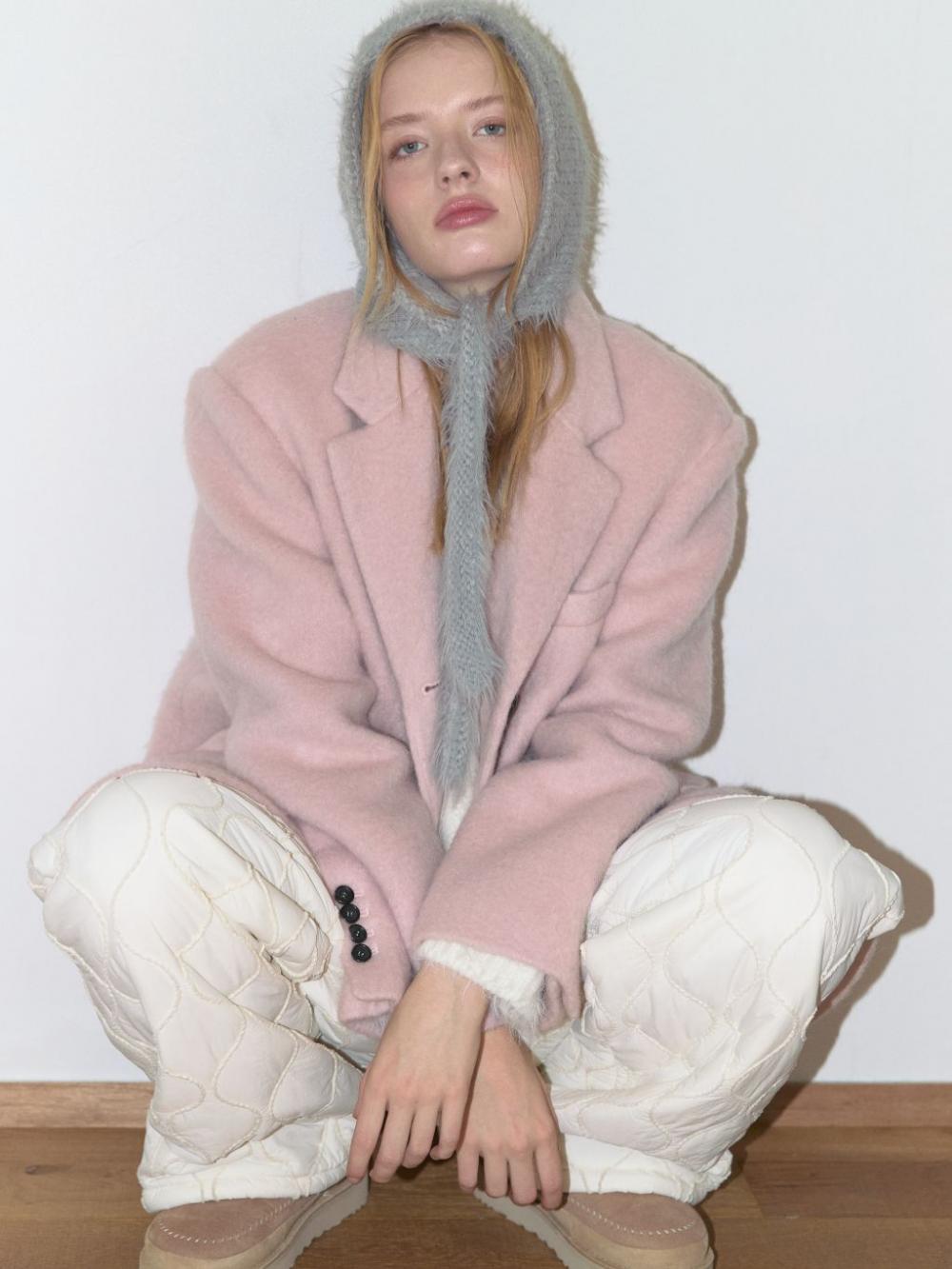 モヘアウールジャケット（ピンク） | ASURA | HANA(ハナ) #7