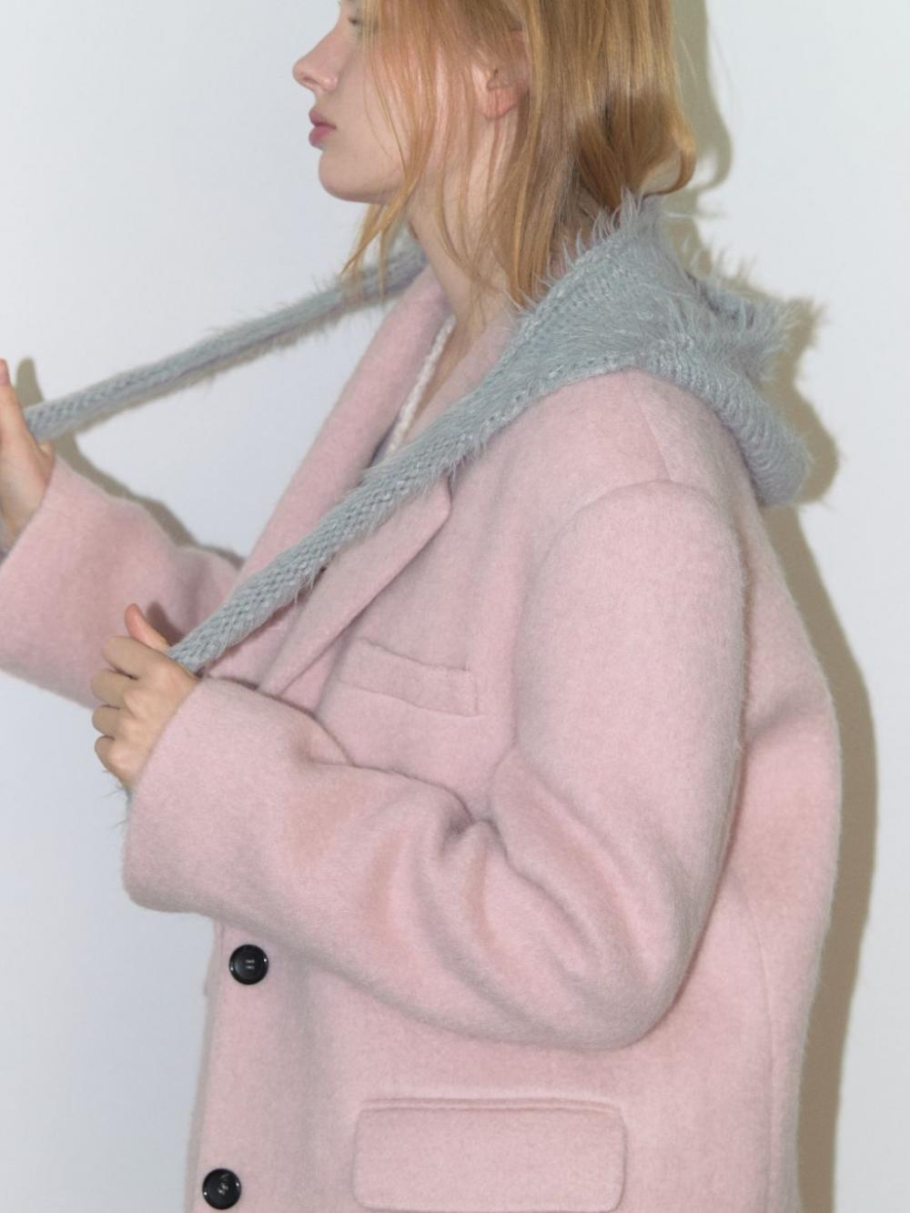 モヘアウールジャケット（ピンク） | ASURA | HANA(ハナ) #9