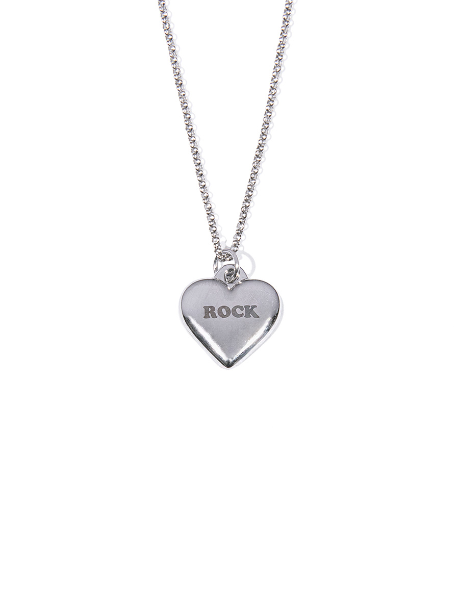 ROCK ハートネックレス (シルバー) | JOEGUSH | HANA(ハナ) #2
