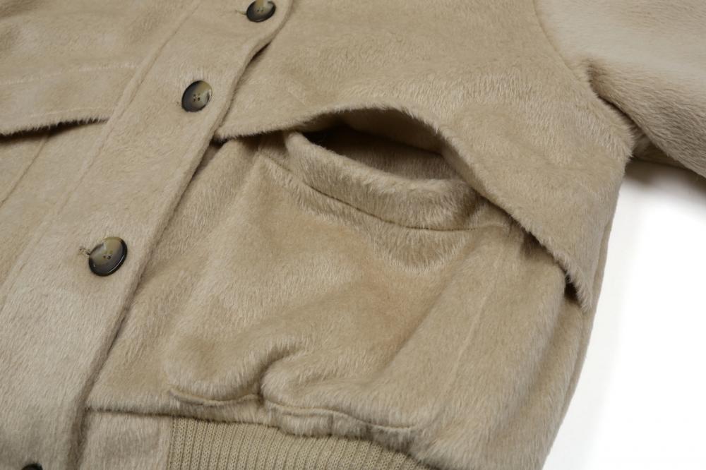 カラーファーリバーシブルジャンパー（ベージュ） | ASURA | HANA(ハナ) #70