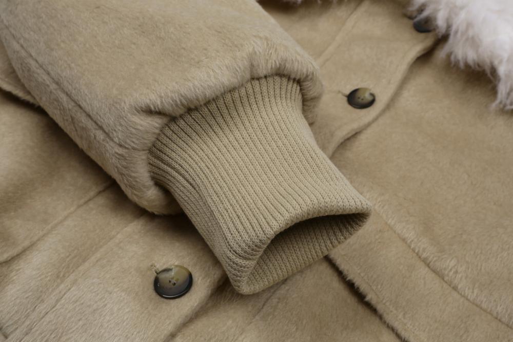 カラーファーリバーシブルジャンパー（ベージュ） | ASURA | HANA(ハナ) #69