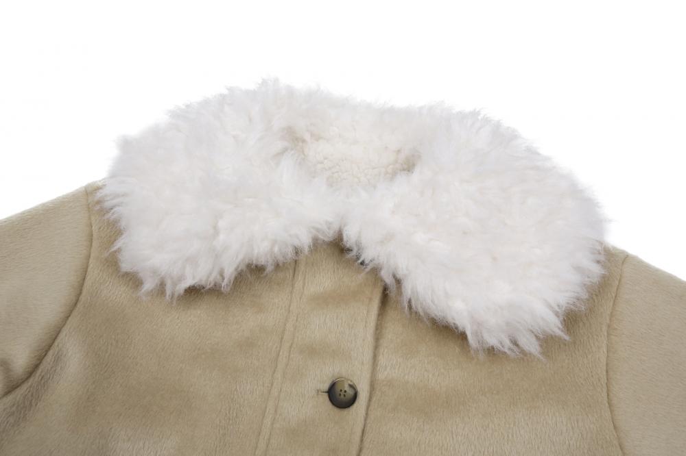 カラーファーリバーシブルジャンパー（ベージュ） | ASURA | HANA(ハナ) #66