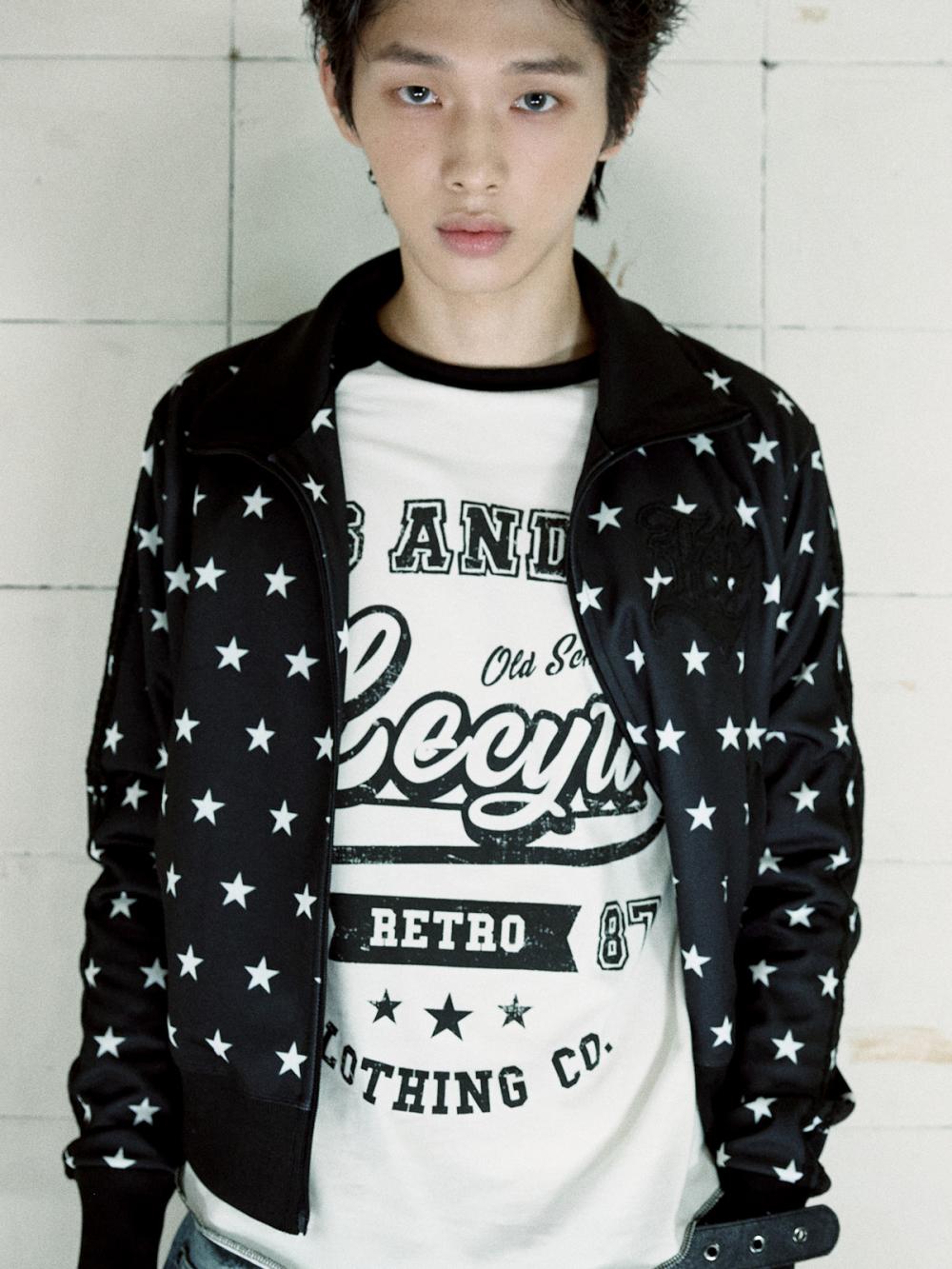 フィーバースター トラック ジップアップ ジャケット_[ブラック] | LECYTO | HANA(ハナ) #8