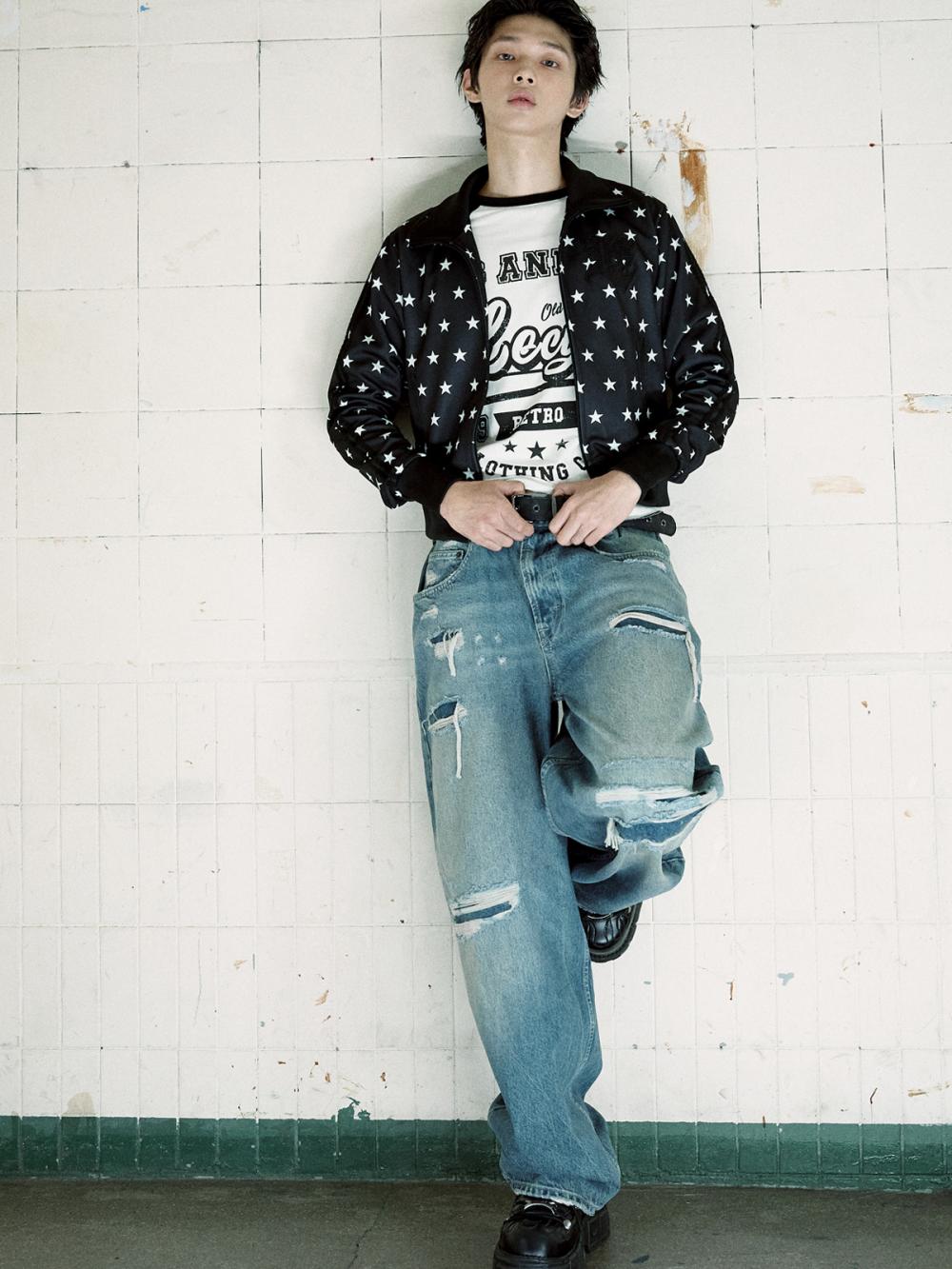 フィーバースター トラック ジップアップ ジャケット_[ブラック] | LECYTO | HANA(ハナ) #9