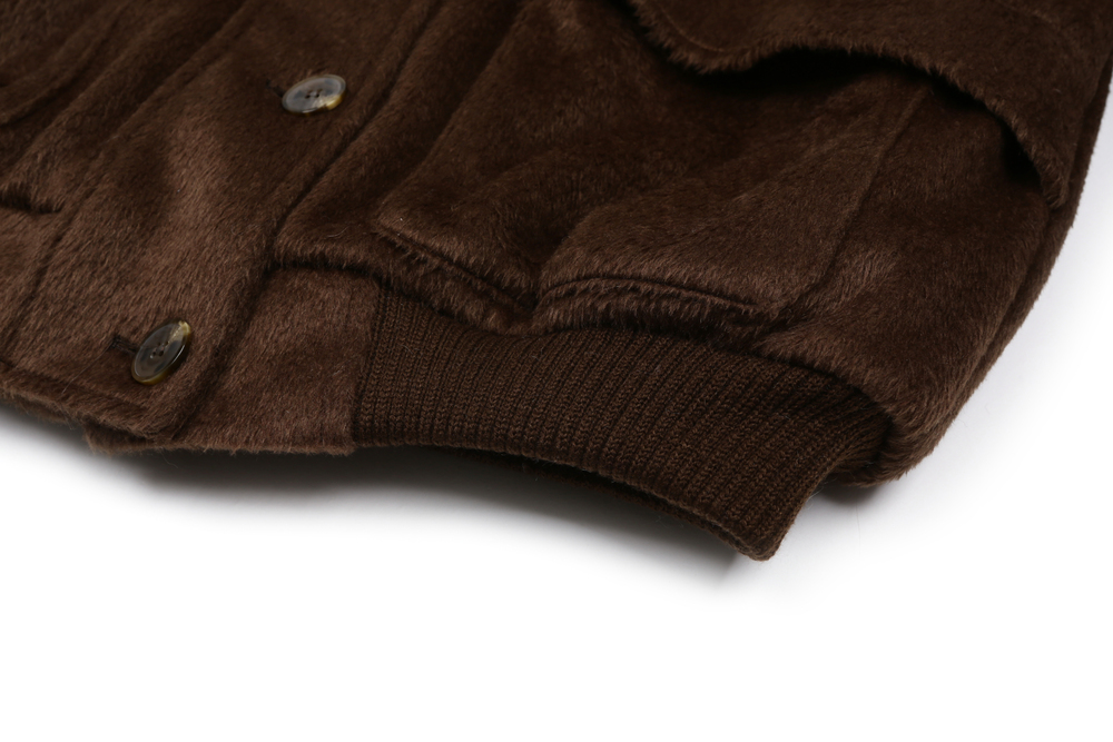 カラーファーリバーシブルジャンパー(ブラウン) | ASURA | HANA(ハナ) #50