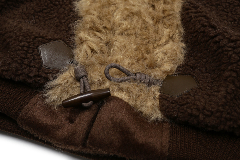 カラーファーリバーシブルジャンパー(ブラウン) | ASURA | HANA(ハナ) #45