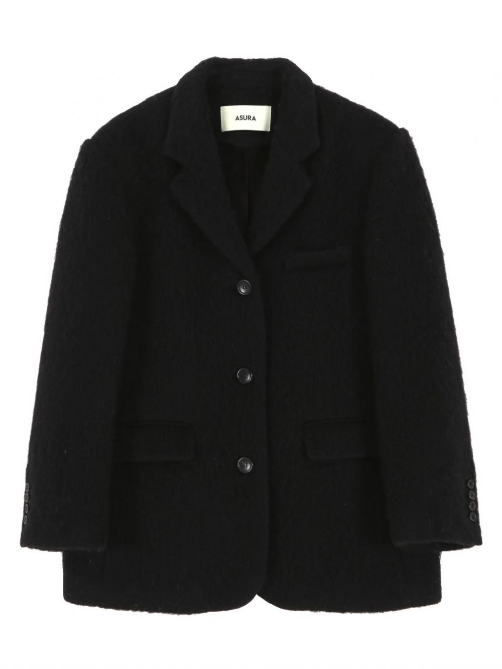 モヘアウールジャケット（ブラック） | ASURA | HANA(ハナ) #10