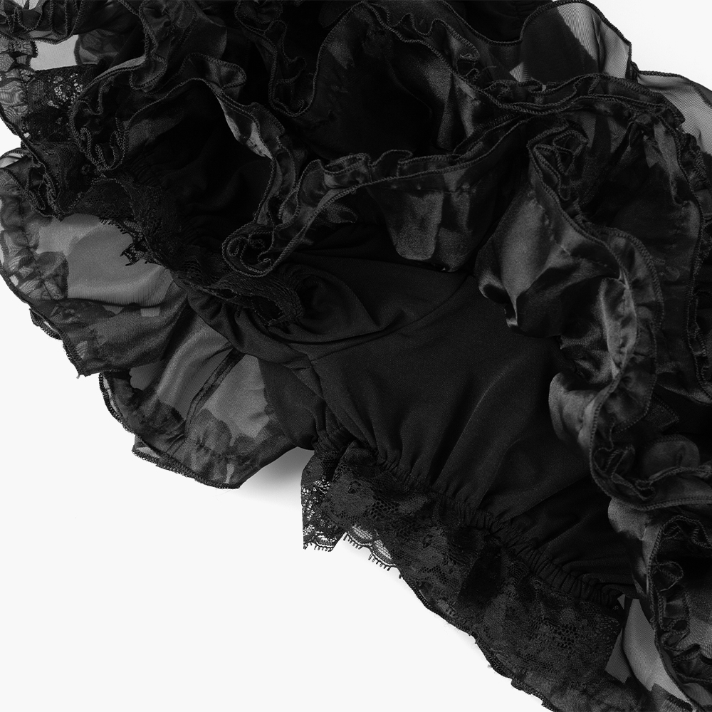 チュチュパンツスカート（ブラック） | ROUGHNECK | HANA(ハナ) #15