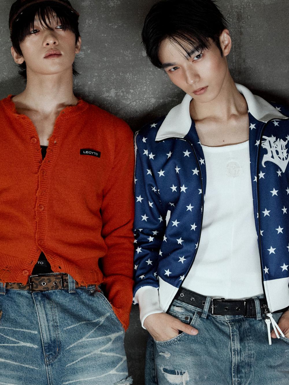 フィーバースター トラック ジップアップ ジャケット_[ブルー] | LECYTO | HANA(ハナ) #4