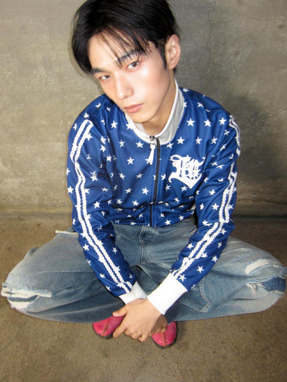 フィーバースター トラック ジップアップ ジャケット_[ブルー] | LECYTO | HANA(ハナ) #6