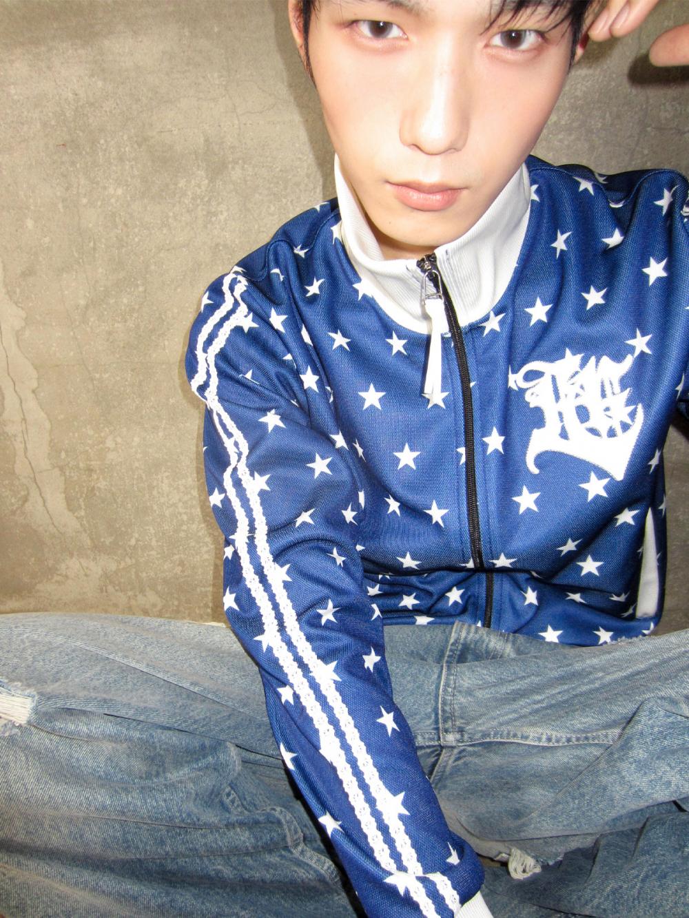 フィーバースター トラック ジップアップ ジャケット_[ブルー] | LECYTO | HANA(ハナ) #7