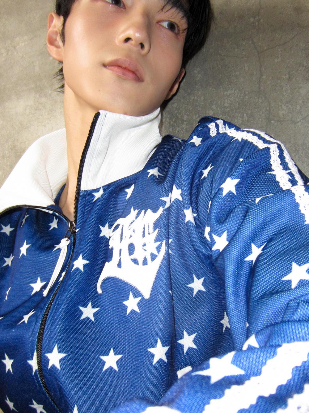 フィーバースター トラック ジップアップ ジャケット_[ブルー] | LECYTO | HANA(ハナ) #9