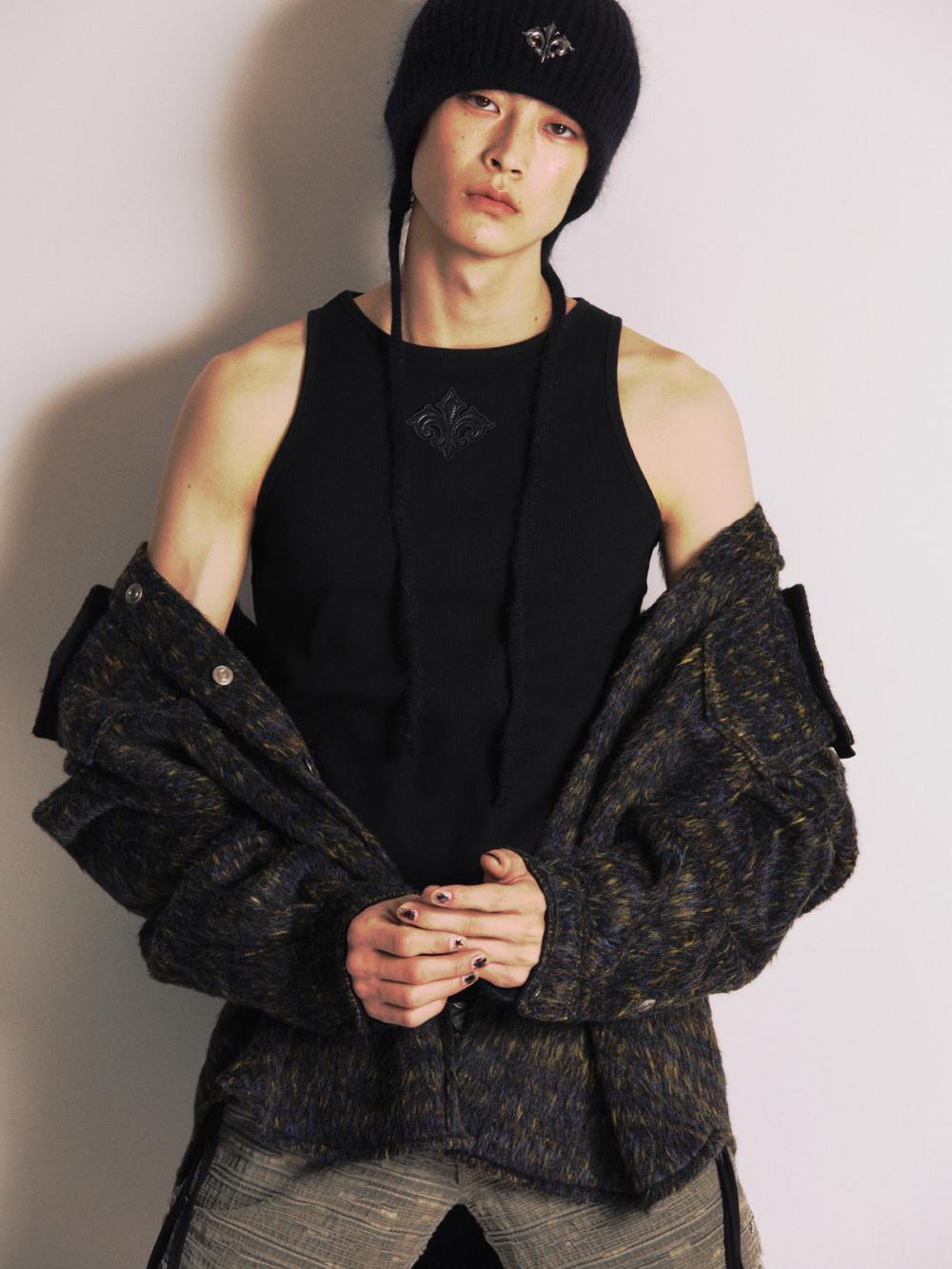 リオラ ストリング ノースリーブ_[ブラック] | LECYTO | HANA(ハナ) #7