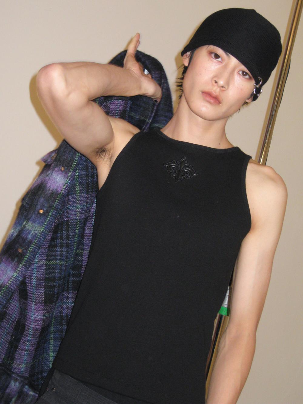 リオラ ストリング ノースリーブ_[ブラック] | LECYTO | HANA(ハナ) #9