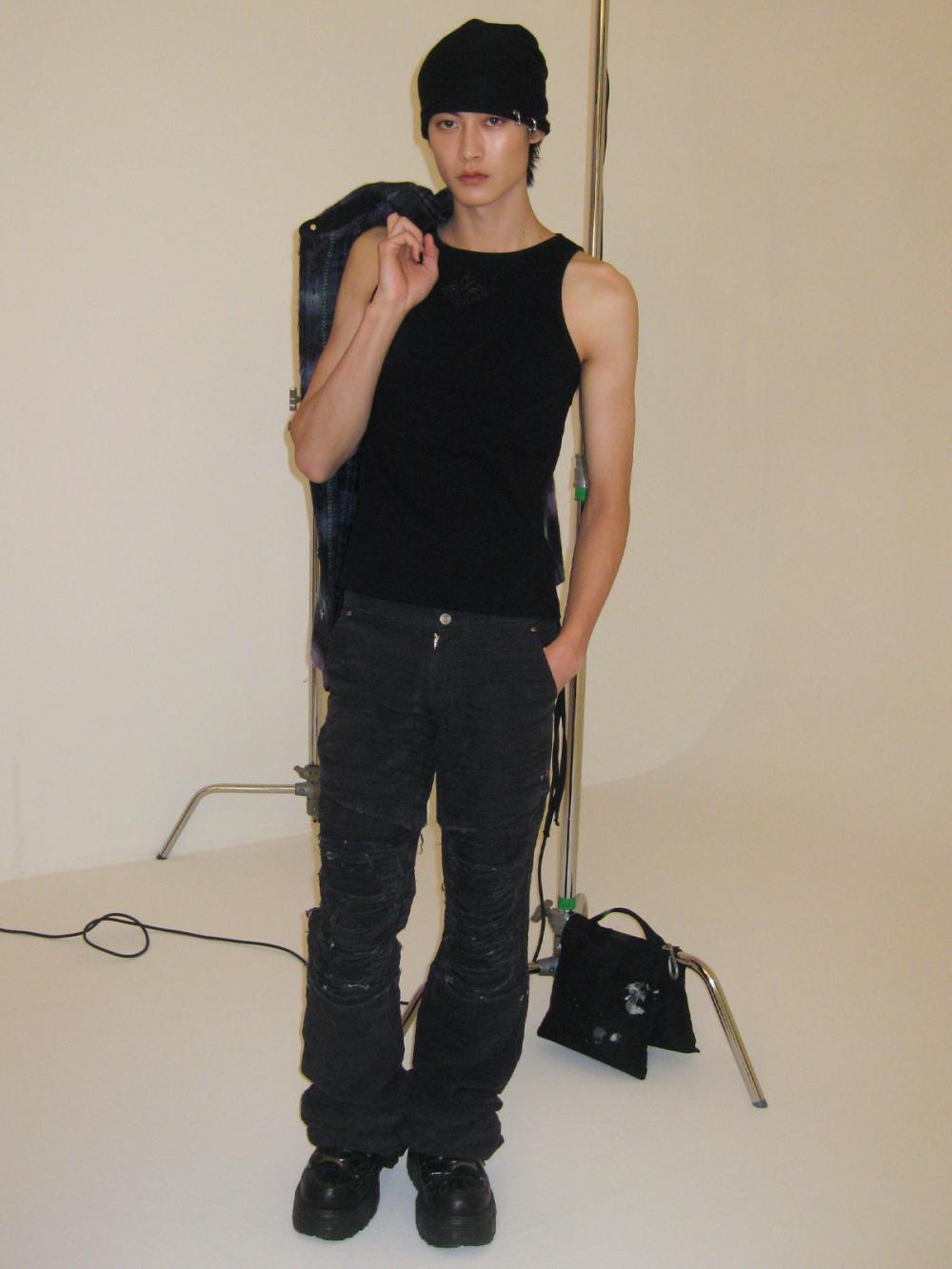 リオラ ストリング ノースリーブ_[ブラック] | LECYTO | HANA(ハナ) #10