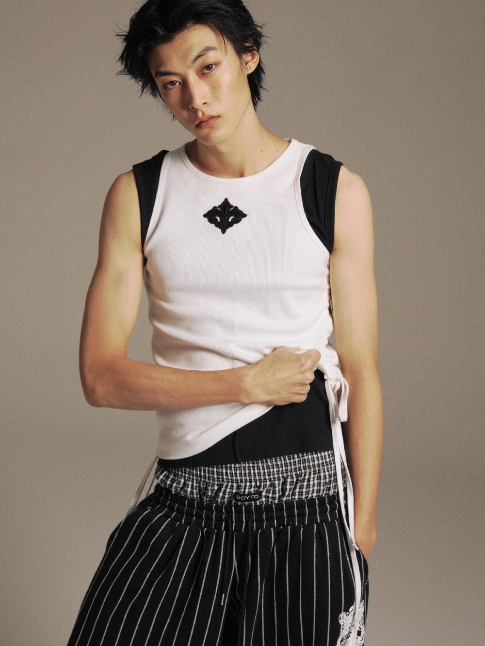 リオラ ストリング ノースリーブ_[ホワイト] | LECYTO | HANA(ハナ) #6