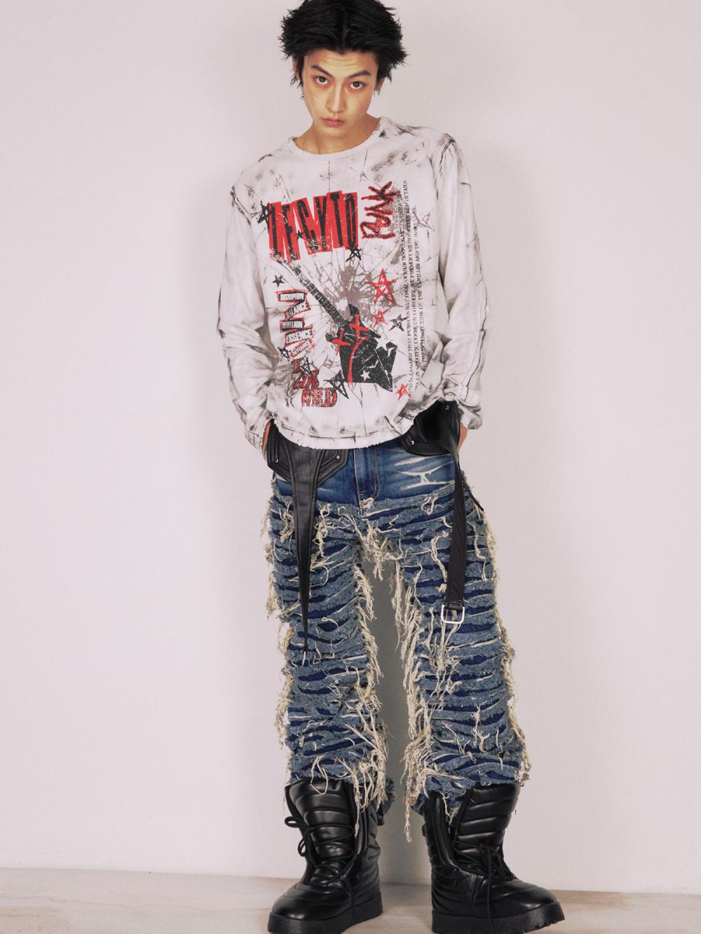 ボーイ ゴーン ワイルド ロングスリーブ_[ホワイト] | LECYTO | HANA(ハナ) #3