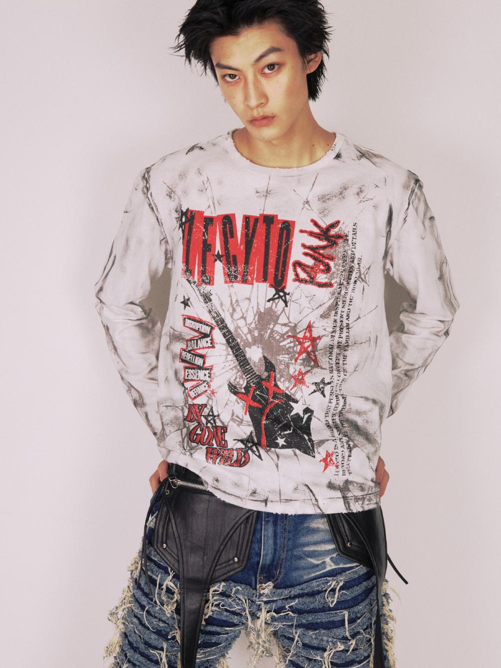 ボーイ ゴーン ワイルド ロングスリーブ_[ホワイト] | LECYTO | HANA(ハナ) #4