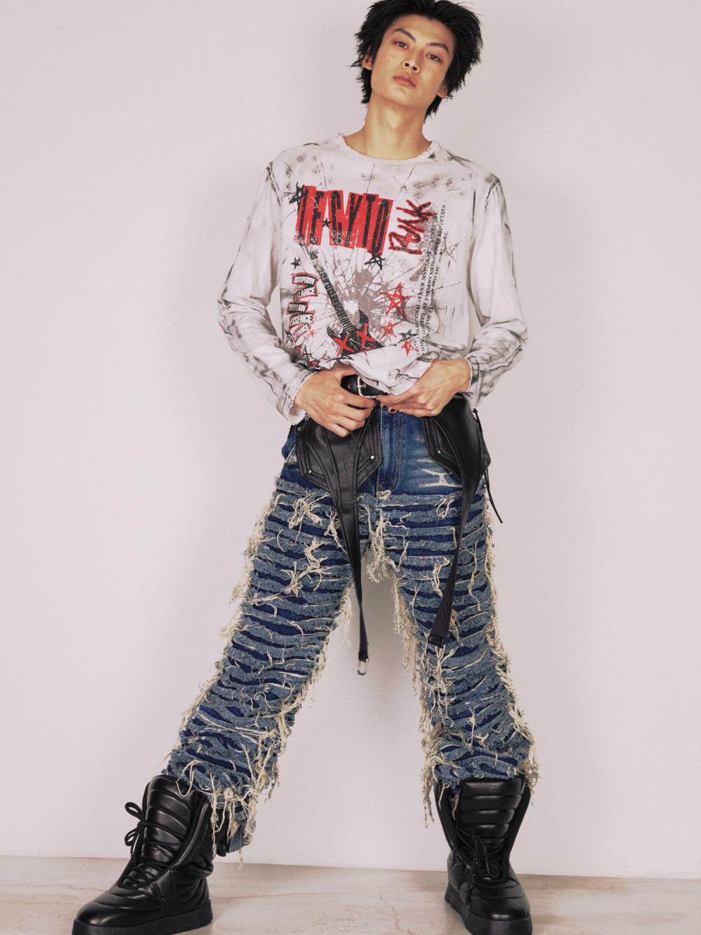 ボーイ ゴーン ワイルド ロングスリーブ_[ホワイト] | LECYTO | HANA(ハナ) #9