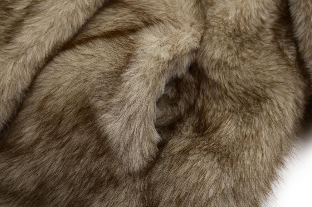 フォックス ミディ ファー ジャケット (ベージュ) | ASURA | HANA(ハナ) #32