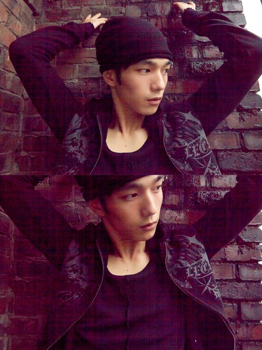 セレスティアルペイント フーディー ジップアップ_[ブラック] | LECYTO | HANA(ハナ) #6