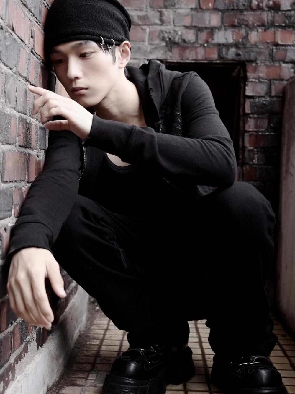 セレスティアルペイント フーディー ジップアップ_[ブラック] | LECYTO | HANA(ハナ) #9