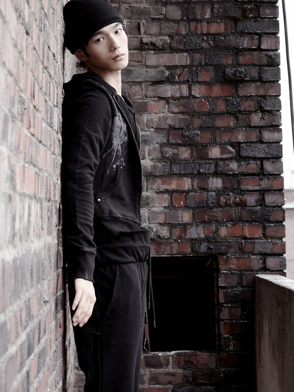 セレスティアルペイント フーディー ジップアップ_[ブラック] | LECYTO | HANA(ハナ) #11