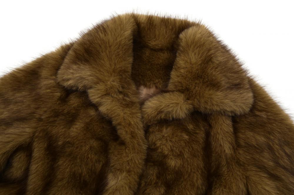 フォックス ミディ ファー ジャケット (ブラウン) | ASURA | HANA(ハナ) #20