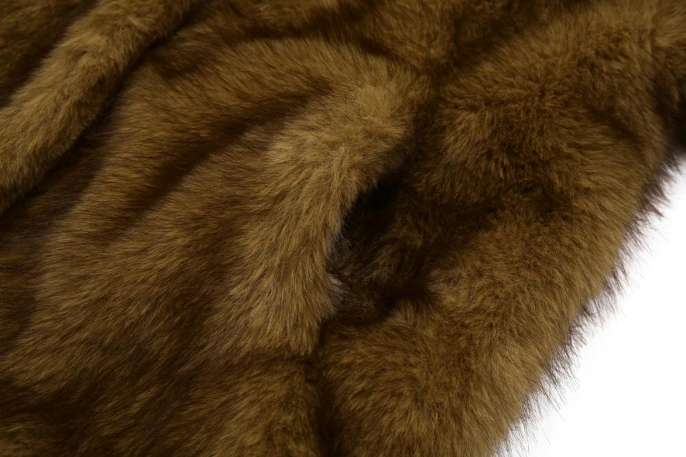 フォックス ミディ ファー ジャケット (ブラウン) | ASURA | HANA(ハナ) #22