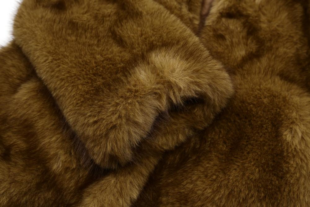 フォックス ミディ ファー ジャケット (ブラウン) | ASURA | HANA(ハナ) #24