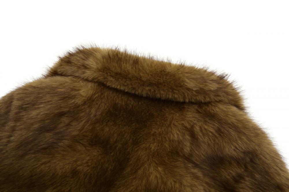 フォックス ミディ ファー ジャケット (ブラウン) | ASURA | HANA(ハナ)