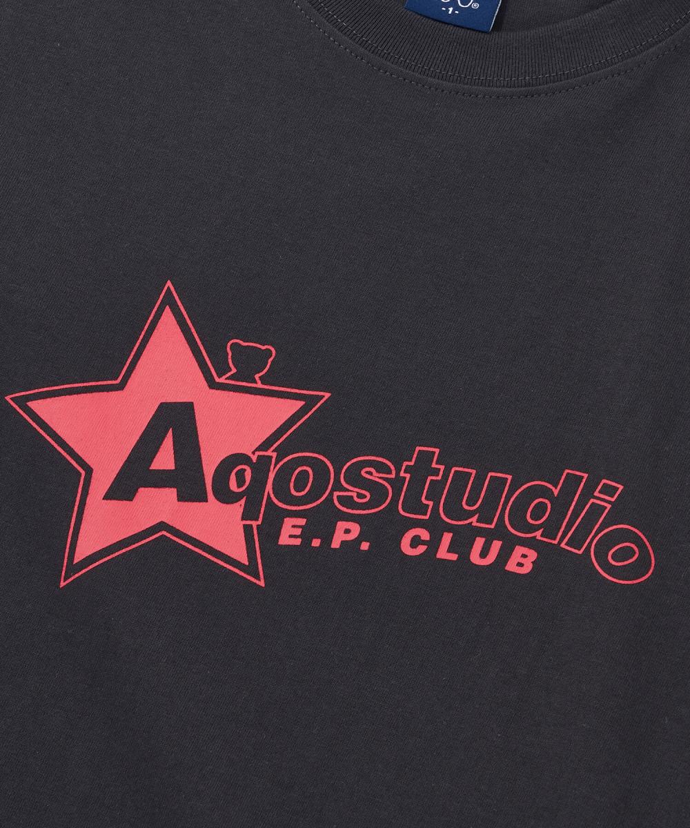 スターロゴ Tシャツ チャコール | AQO studio space | HANA(ハナ) #8