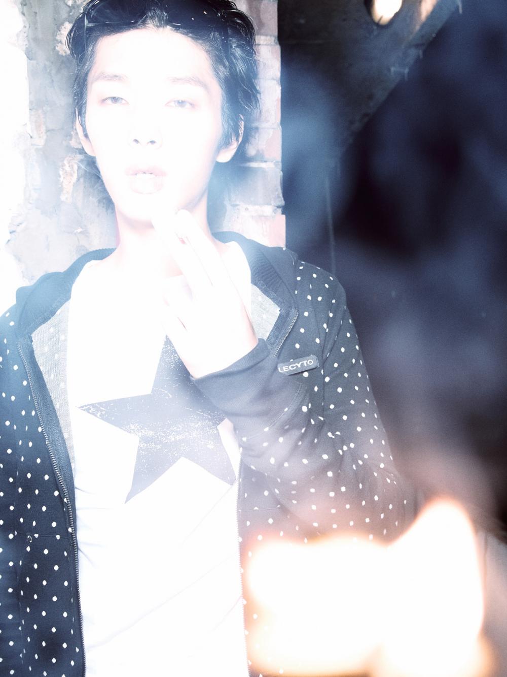 ポルカドット フーディー ジップアップ_[ブラック] | LECYTO | HANA(ハナ) #4