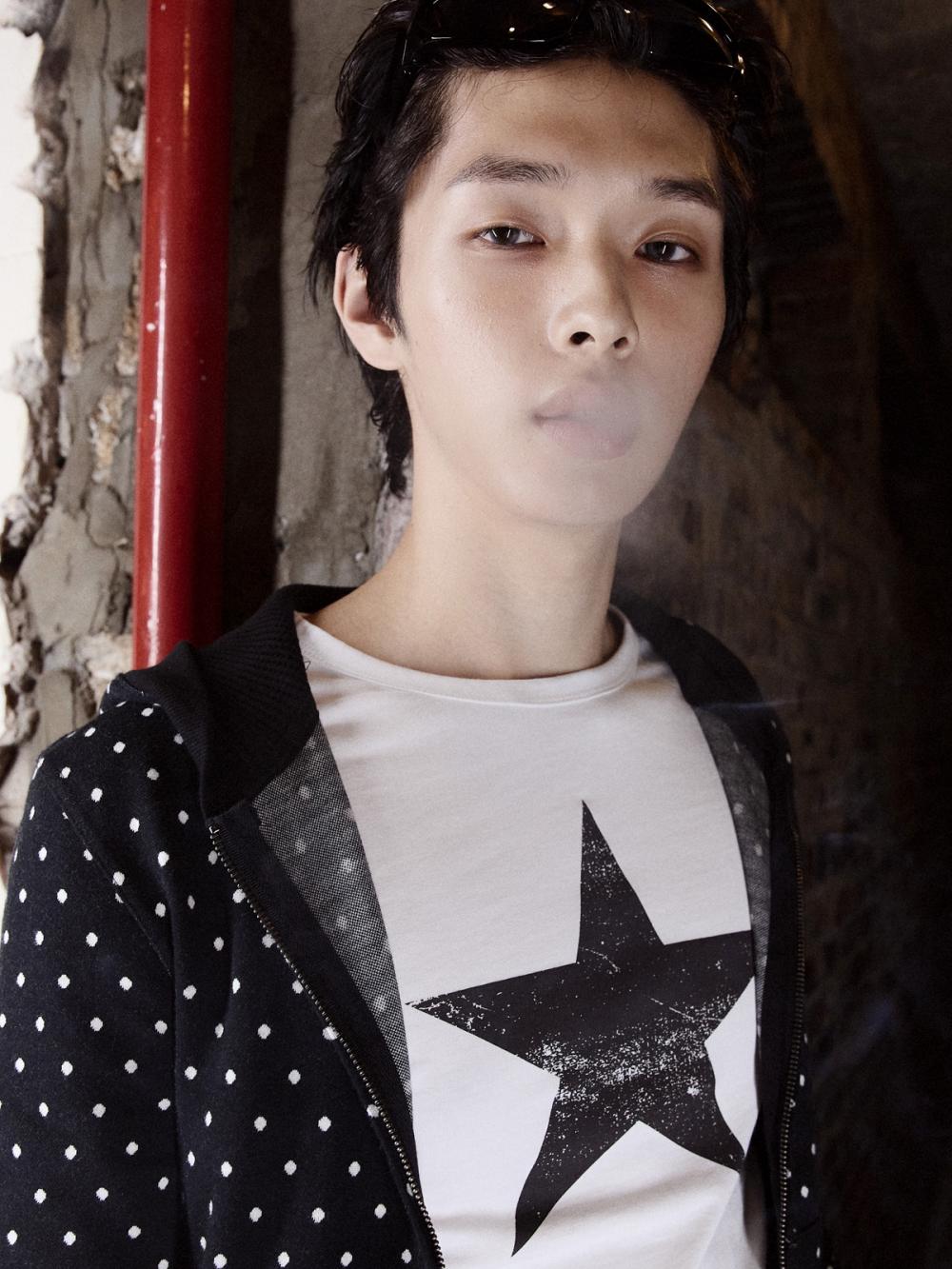 ポルカドット フーディー ジップアップ_[ブラック] | LECYTO | HANA(ハナ) #11