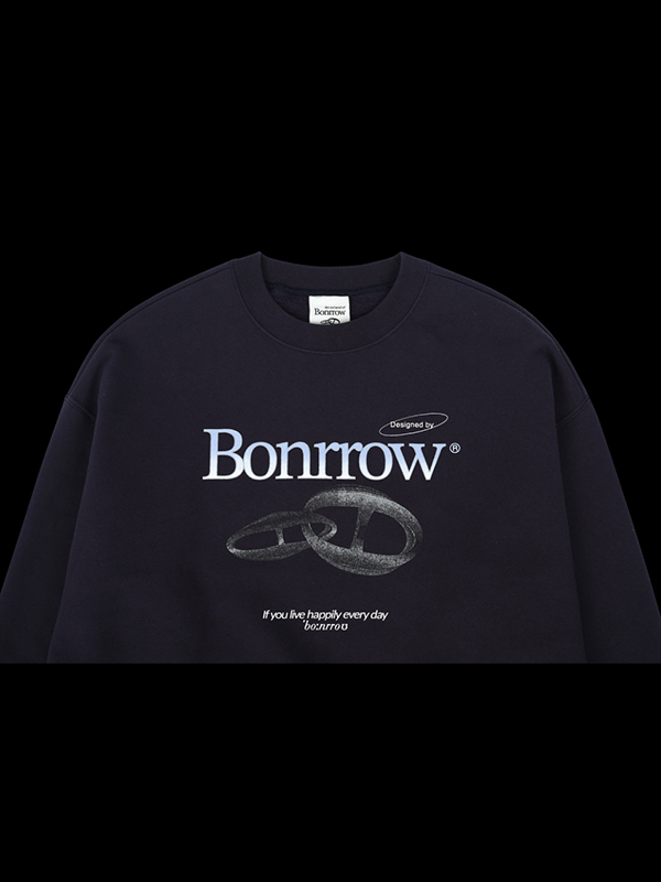 シンボルスウェット_ネイビー | BONRROW | HANA(ハナ) #4