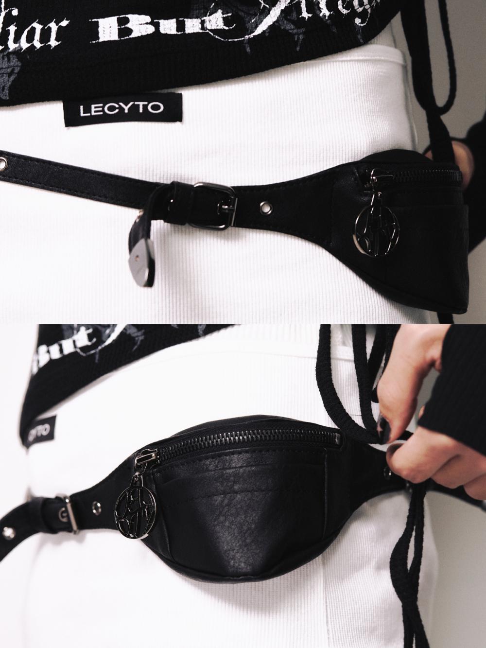 オクタヴィア レザーベルトバッグ_[ブラック] | LECYTO | HANA(ハナ) #6