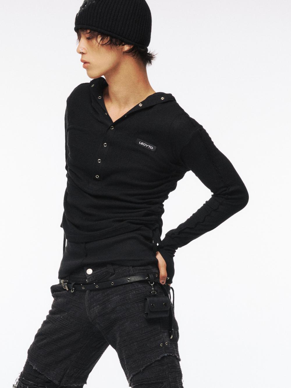 オクタヴィア レザーベルトバッグ_[ブラック] | LECYTO | HANA(ハナ) #12