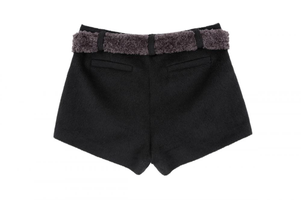 ファーベルト マイクロパンツ (ブラック) | ASURA | HANA(ハナ) #23