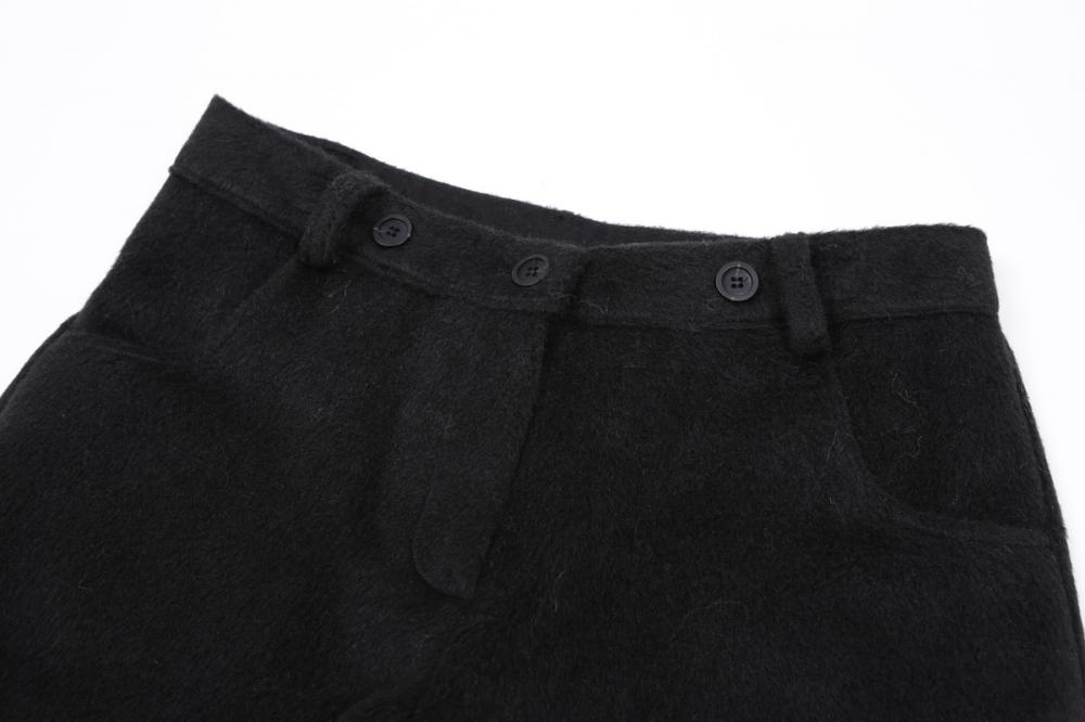 ファーベルト マイクロパンツ (ブラック) | ASURA | HANA(ハナ) #26