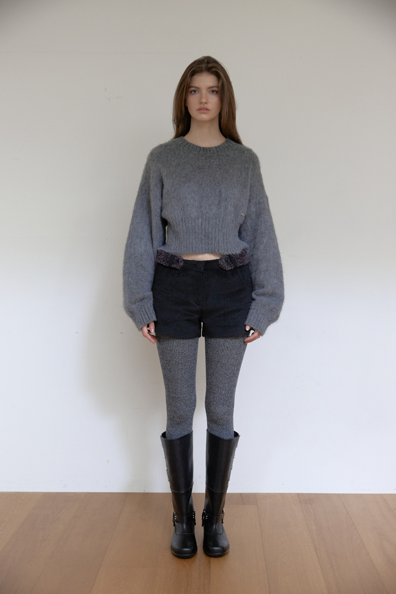 ファーベルト マイクロパンツ (ブラック) | ASURA | HANA(ハナ) #8