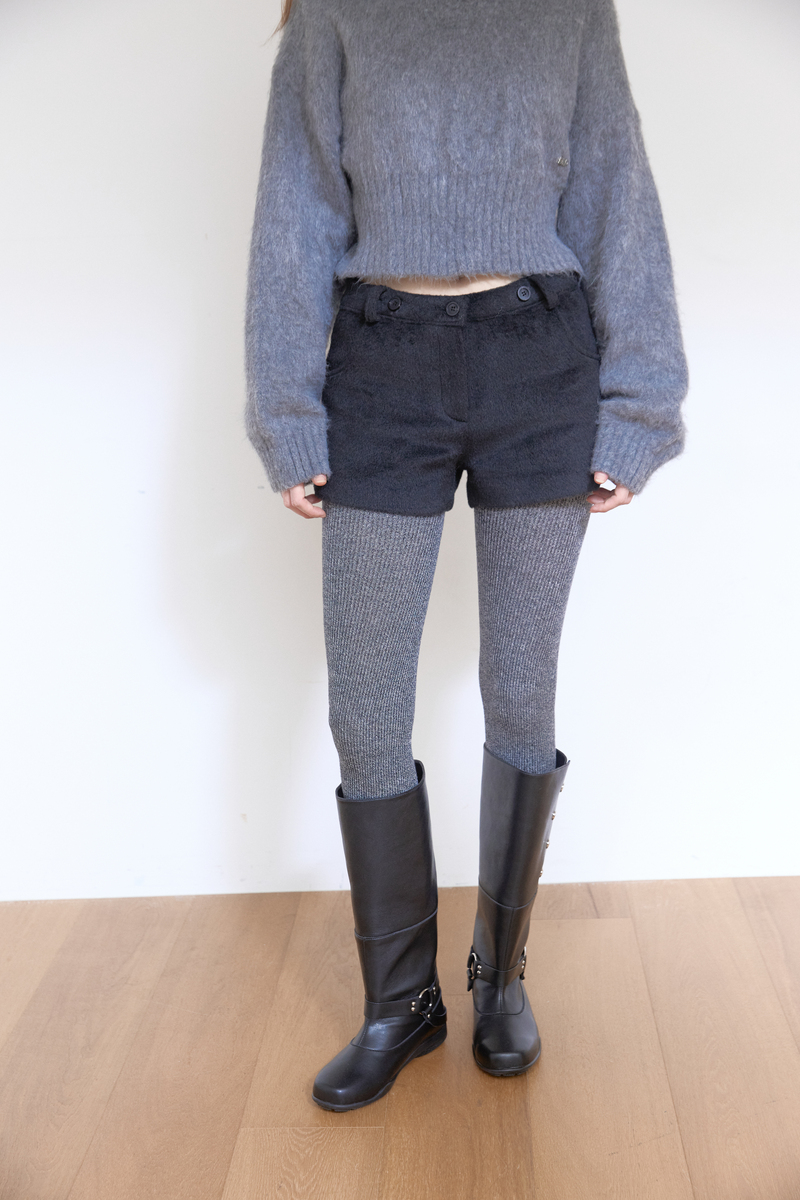 ファーベルト マイクロパンツ (ブラック) | ASURA | HANA(ハナ) #20