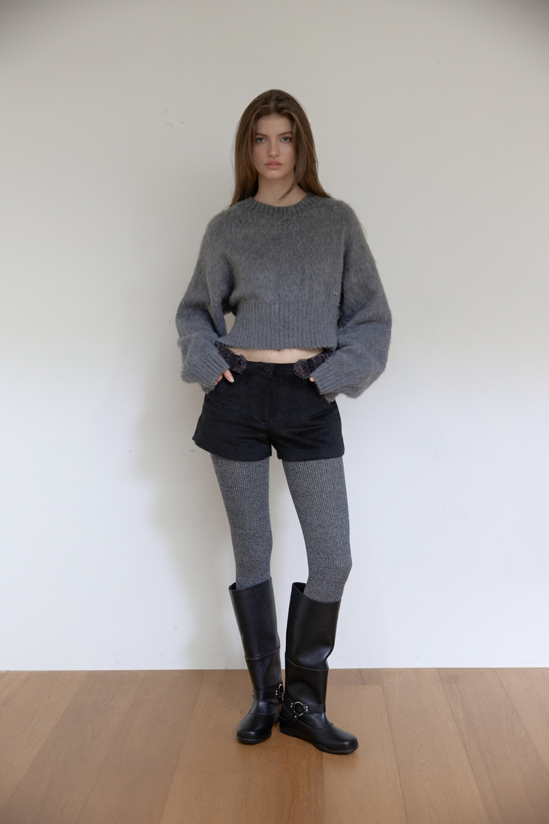 ファーベルト マイクロパンツ (ブラック) | ASURA | HANA(ハナ) #13