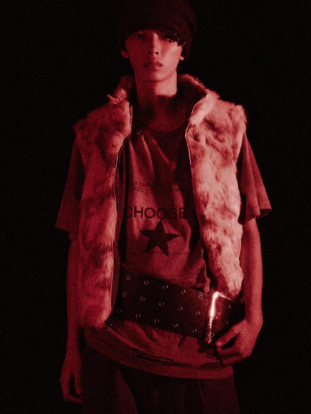 ヘイズ リバーシブルファーベスト_[ベージュ] | LECYTO | HANA(ハナ) #2