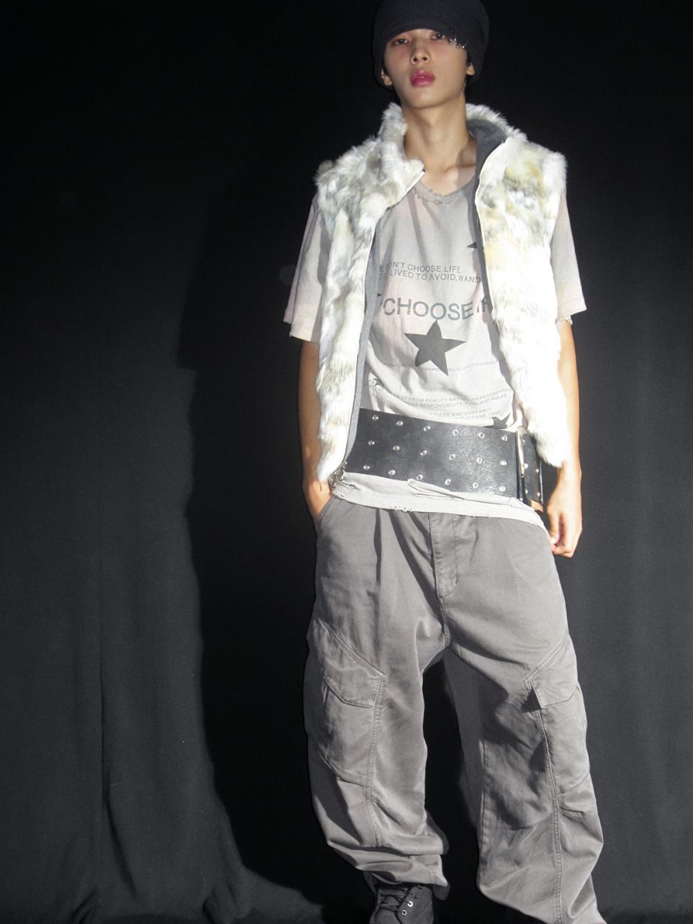 ヘイズ リバーシブルファーベスト_[ベージュ] | LECYTO | HANA(ハナ) #10